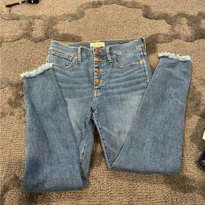 Madewell skinny jeans